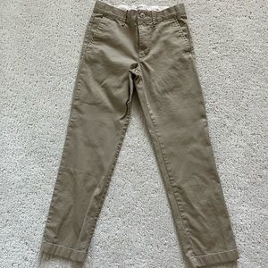 JCrew Crewcuts boys slim fit khakis